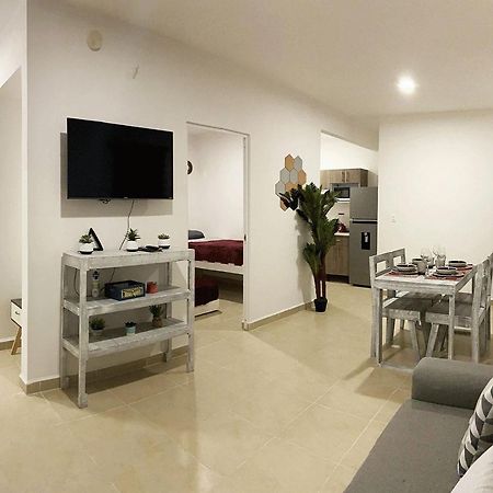 Angels Beach Condo Con Piscina, Parking Y Parque Playa del Carmen Buitenkant foto